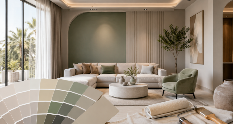 best paint colors for dubai homes with luxury wall painting services in 2026