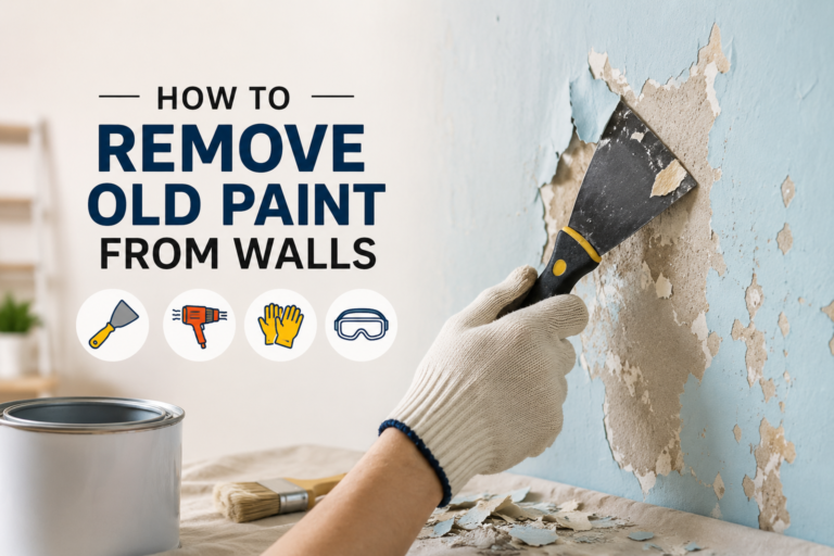 Remove Old Paint from Walls